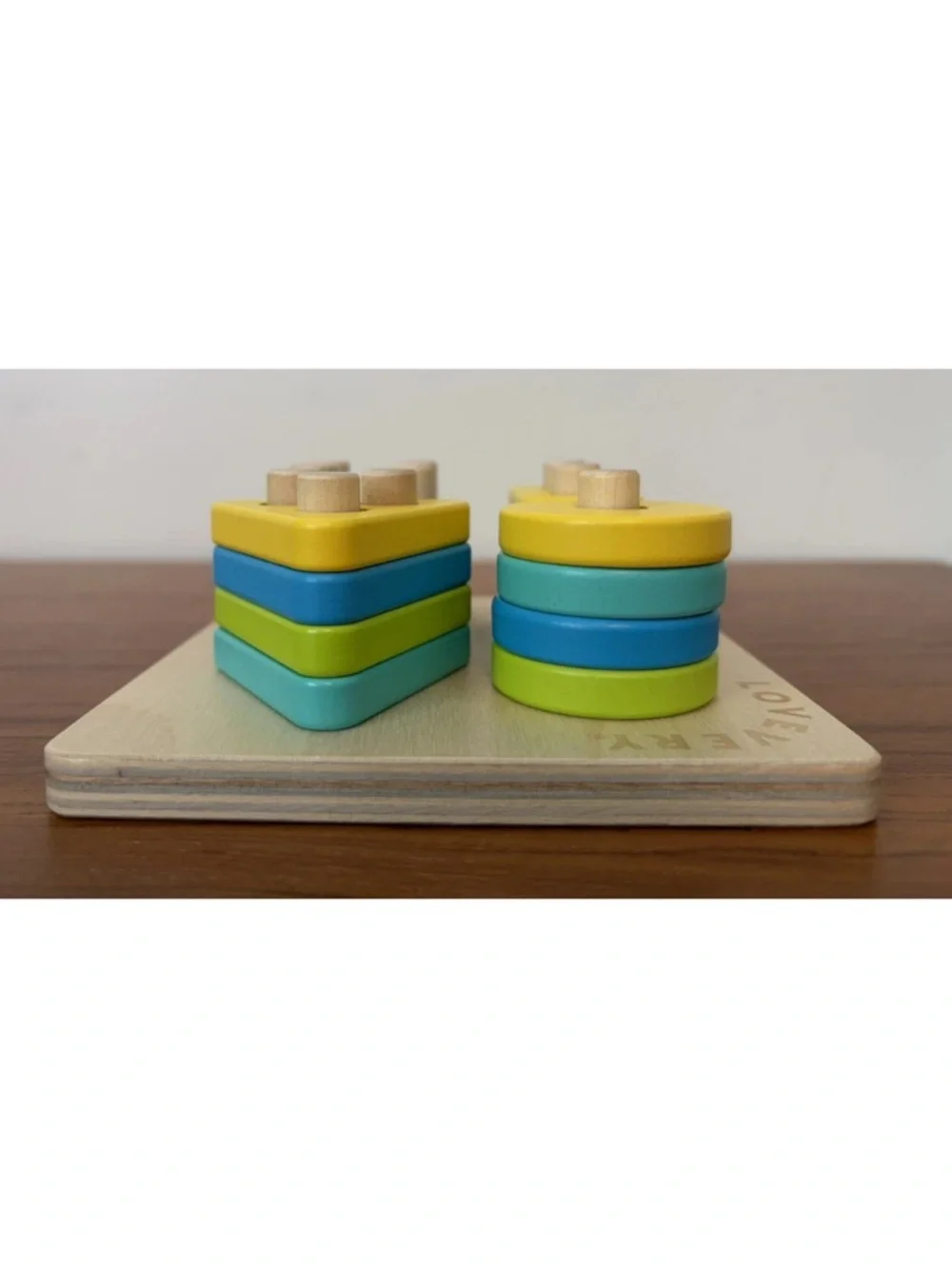 Lovevery Sort and Stack Peg Puzzle